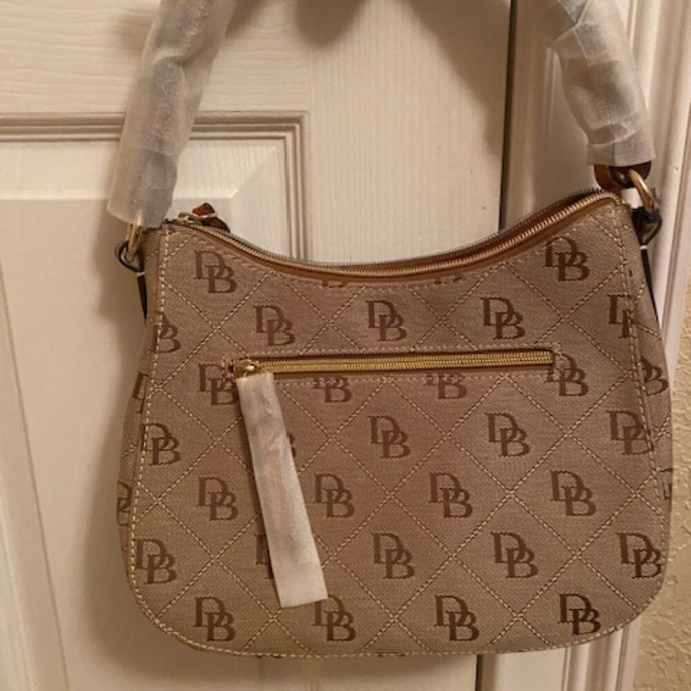 DOONEY & BOURKE SMALL KILEY HOBO NATURAL COLOR NWT
